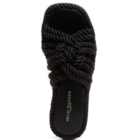 NEW KELSI DAGGER Beachy Rope Woven Sandals  257 3M2 - Picture 2 of 3